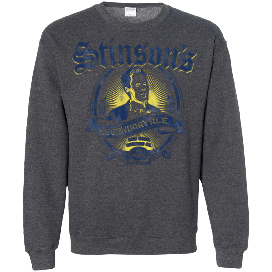 Sweatshirts Dark Heather / Small Stinsons Legendary Ale Crewneck Sweatshirt