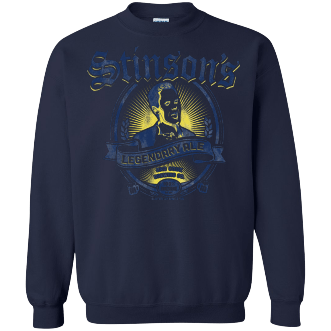 Sweatshirts Navy / Small Stinsons Legendary Ale Crewneck Sweatshirt
