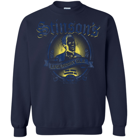 Sweatshirts Navy / Small Stinsons Legendary Ale Crewneck Sweatshirt