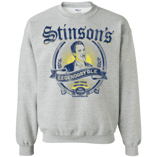 Sweatshirts Sport Grey / Small Stinsons Legendary Ale Crewneck Sweatshirt