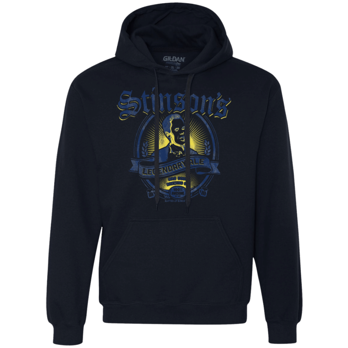 Sweatshirts Navy / Small Stinsons Legendary Ale Premium Fleece Hoodie