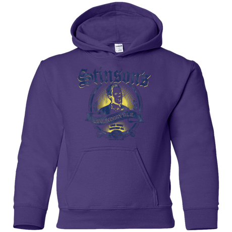 Sweatshirts Purple / YS Stinsons Legendary Ale Youth Hoodie