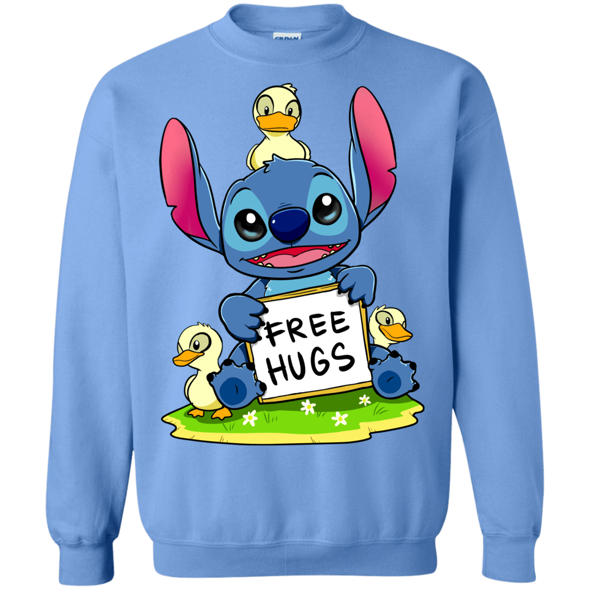 Sweatshirts Carolina Blue / S Stitch Hug Crewneck Sweatshirt