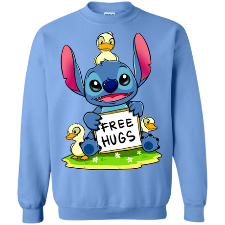 Sweatshirts Carolina Blue / S Stitch Hug Crewneck Sweatshirt