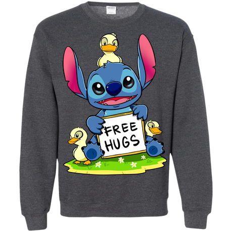 Sweatshirts Dark Heather / S Stitch Hug Crewneck Sweatshirt