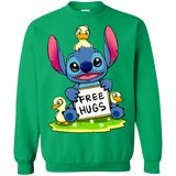 Sweatshirts Irish Green / S Stitch Hug Crewneck Sweatshirt