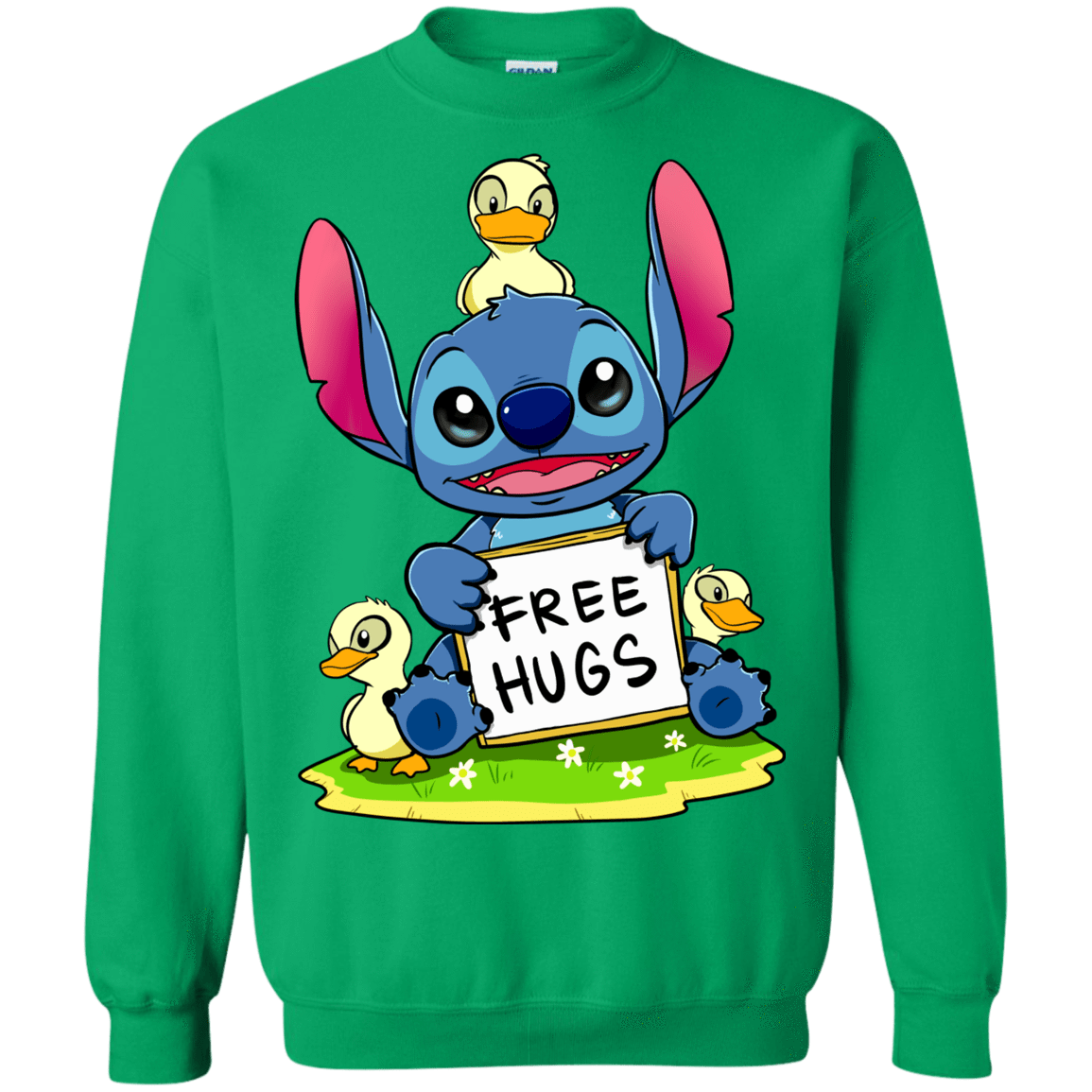 Sweatshirts Irish Green / S Stitch Hug Crewneck Sweatshirt