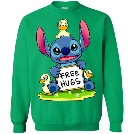 Sweatshirts Irish Green / S Stitch Hug Crewneck Sweatshirt