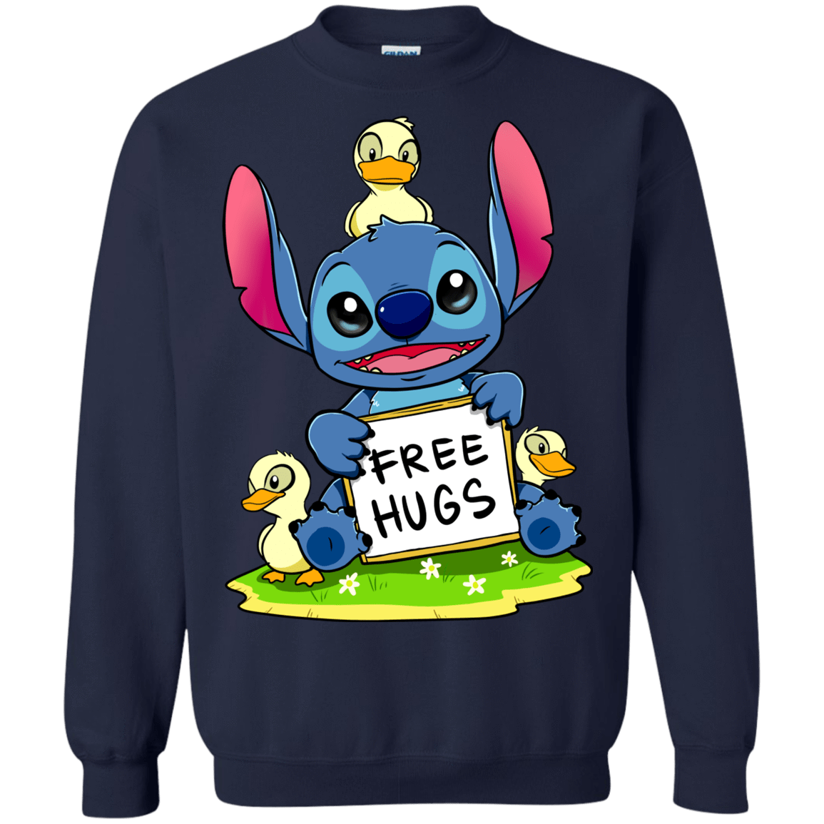 Sweatshirts Navy / S Stitch Hug Crewneck Sweatshirt