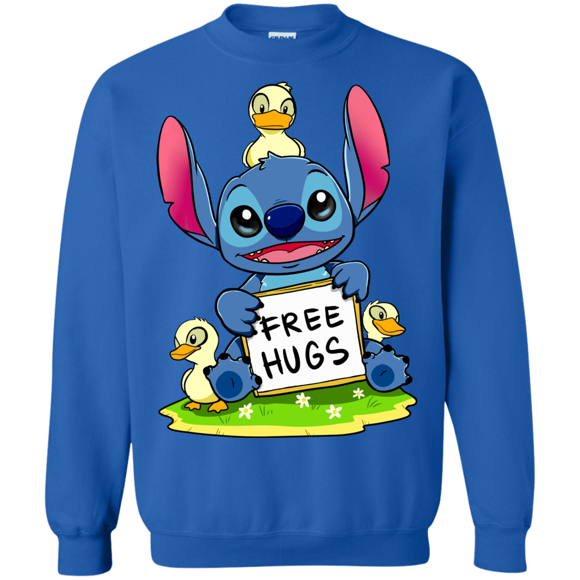 Sweatshirts Royal / S Stitch Hug Crewneck Sweatshirt