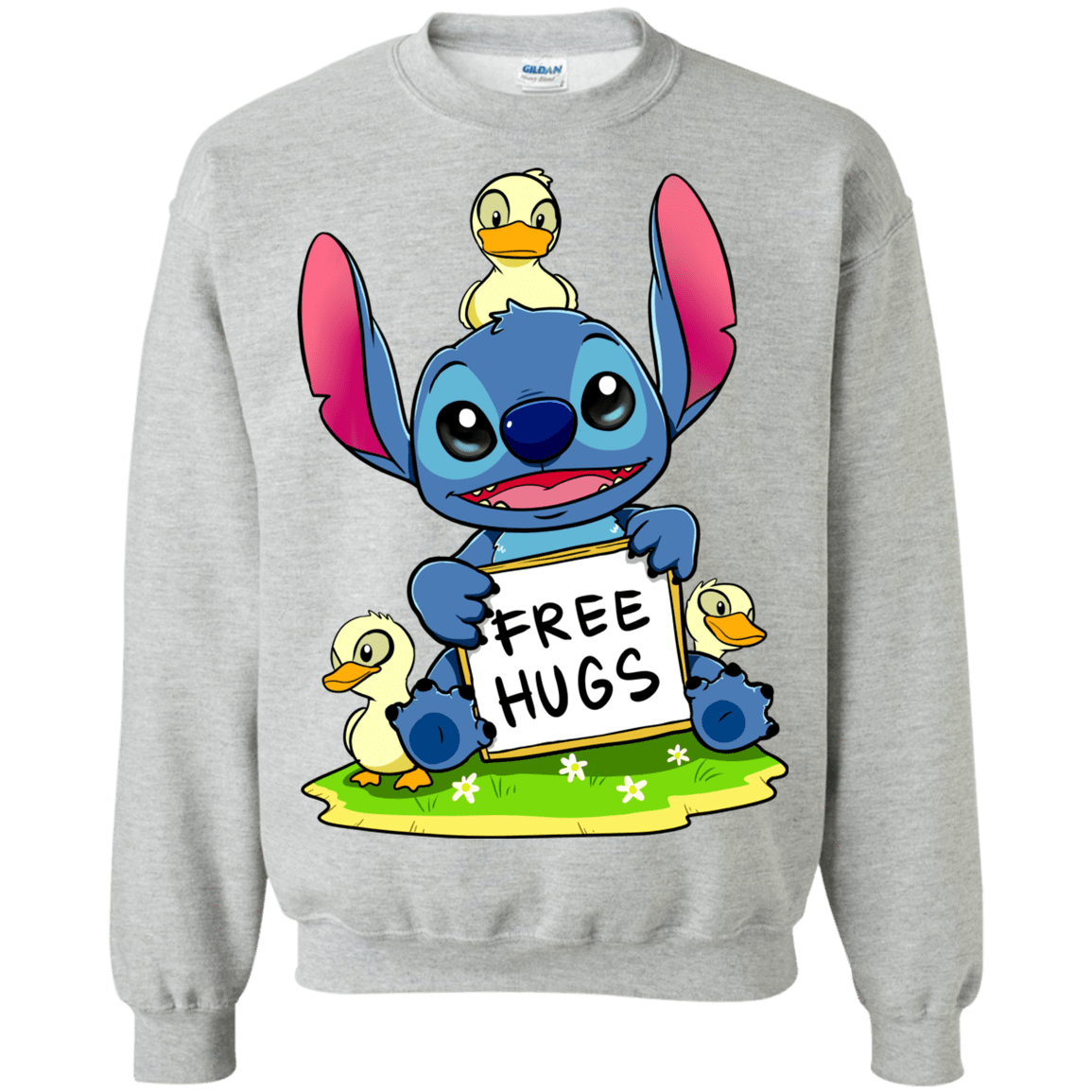 Sweatshirts Sport Grey / S Stitch Hug Crewneck Sweatshirt