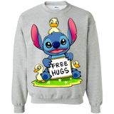 Sweatshirts Sport Grey / S Stitch Hug Crewneck Sweatshirt
