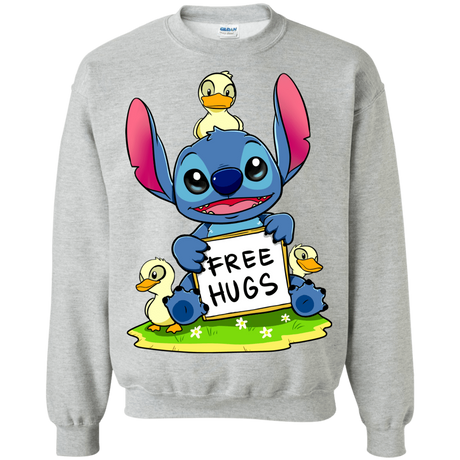 Sweatshirts Sport Grey / S Stitch Hug Crewneck Sweatshirt