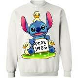 Sweatshirts White / S Stitch Hug Crewneck Sweatshirt