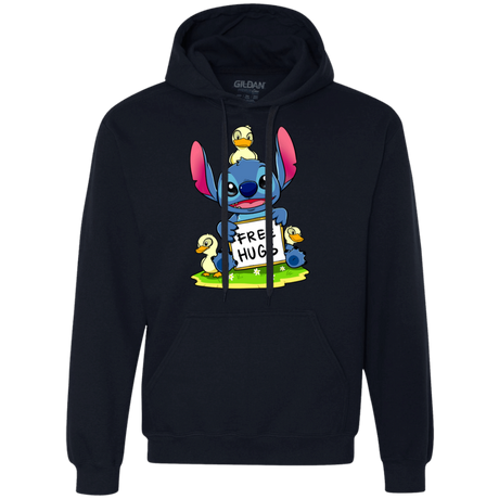 Sweatshirts Navy / S Stitch Hug Premium Fleece Hoodie