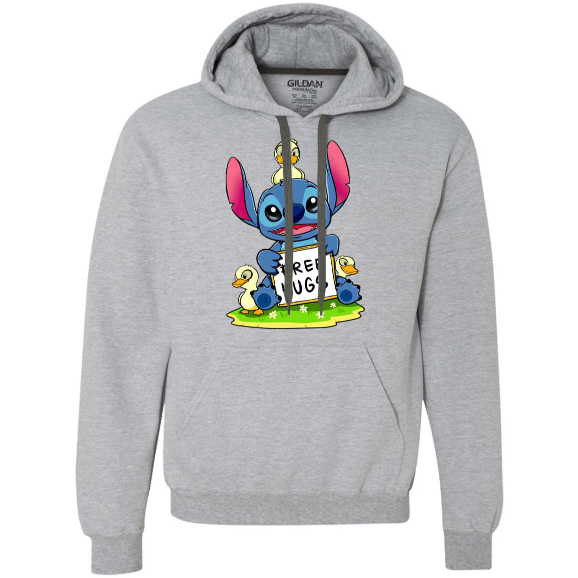 Sweatshirts Sport Grey / 2XL Stitch Hug Premium Fleece Hoodie