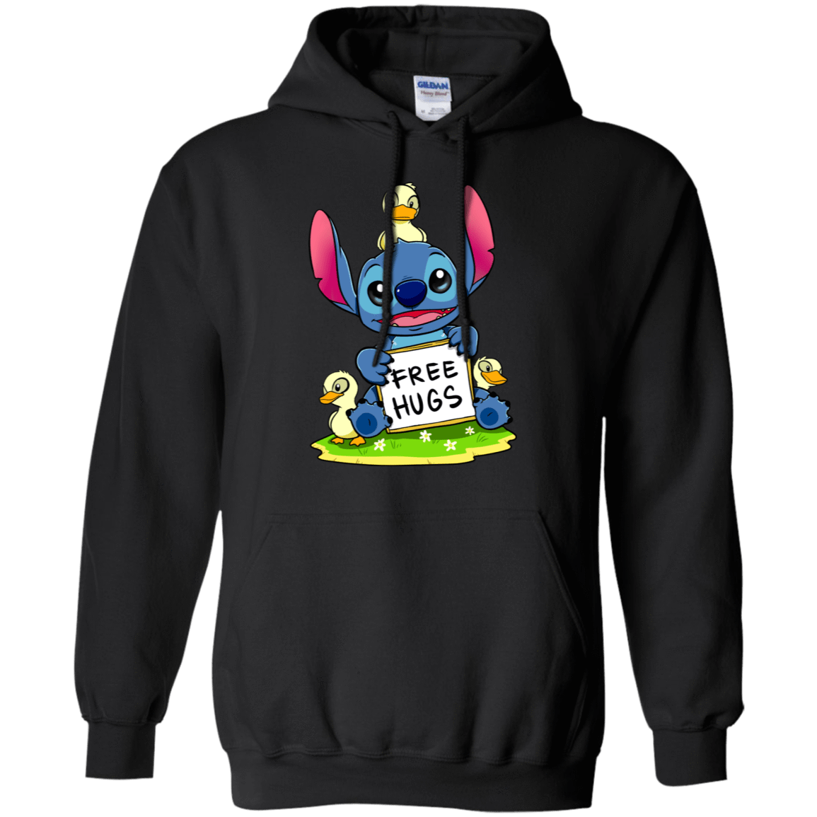 Sweatshirts Black / S Stitch Hug Pullover Hoodie