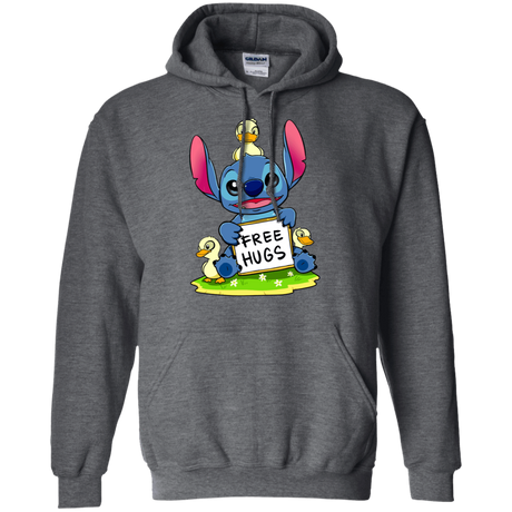 Sweatshirts Dark Heather / S Stitch Hug Pullover Hoodie