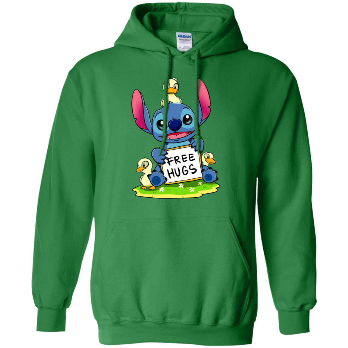 Sweatshirts Irish Green / S Stitch Hug Pullover Hoodie