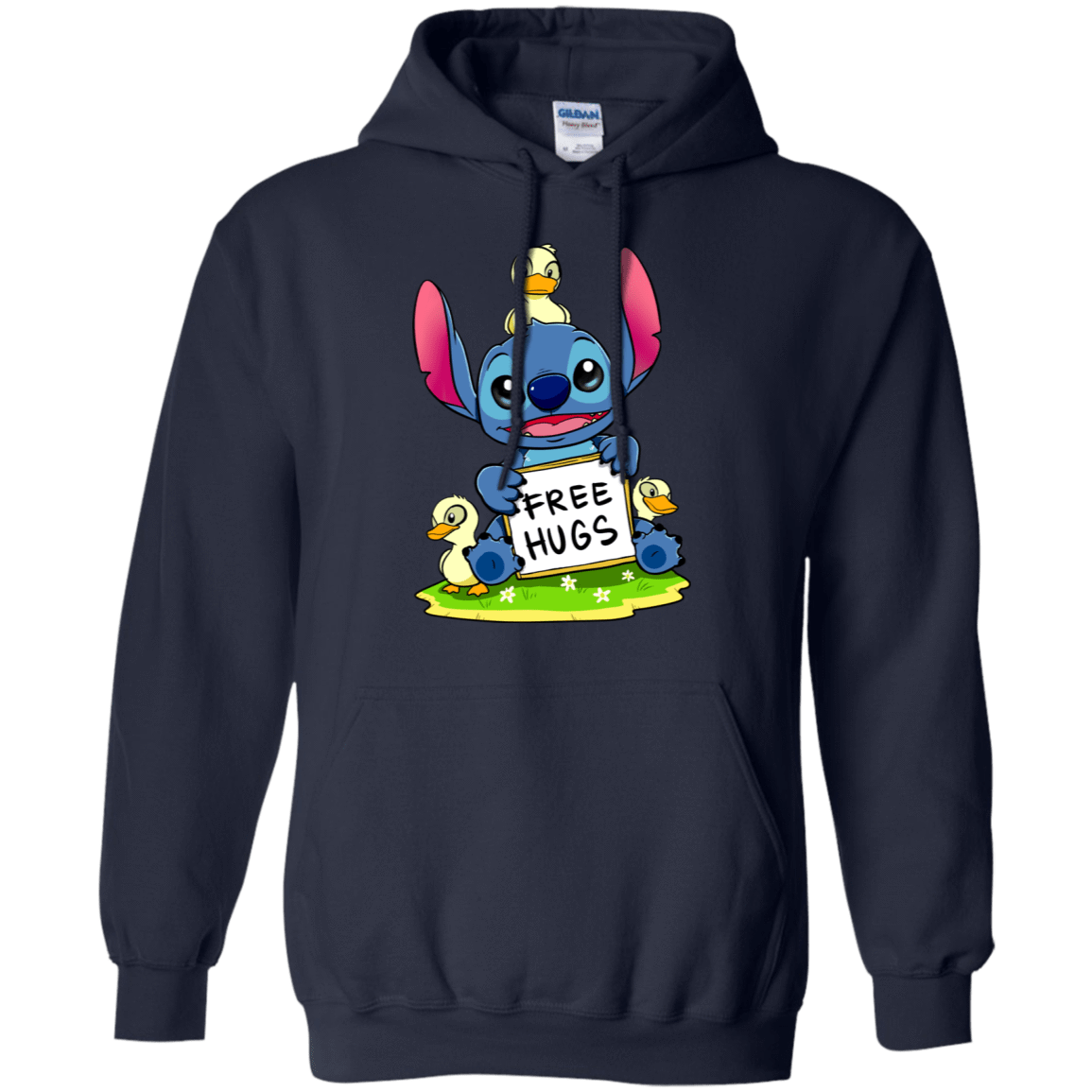 Sweatshirts Navy / S Stitch Hug Pullover Hoodie