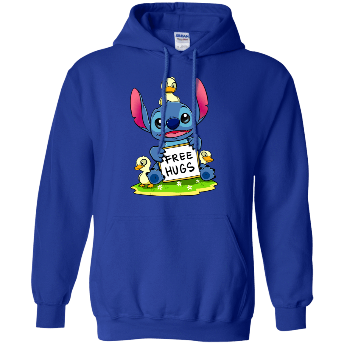 Sweatshirts Royal / S Stitch Hug Pullover Hoodie