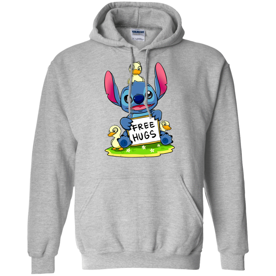 Sweatshirts Sport Grey / S Stitch Hug Pullover Hoodie