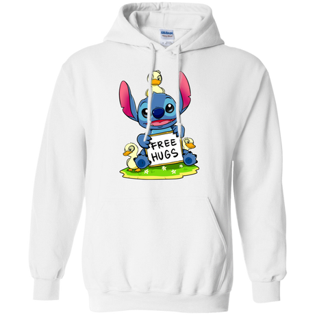 Sweatshirts White / S Stitch Hug Pullover Hoodie