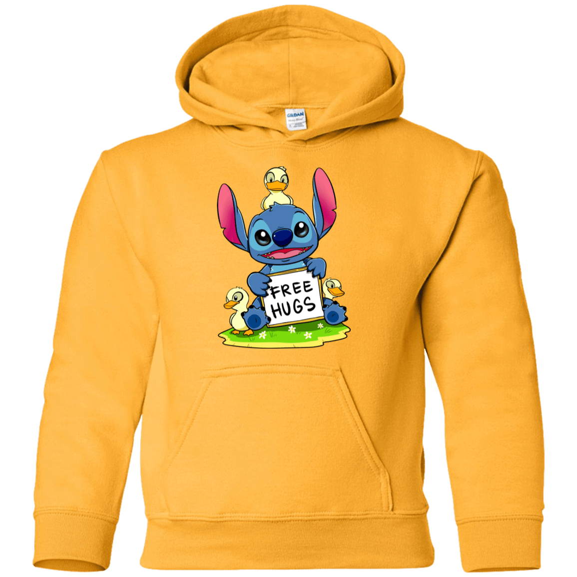 Sweatshirts Gold / YS Stitch Hug Youth Hoodie