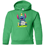 Sweatshirts Irish Green / YS Stitch Hug Youth Hoodie