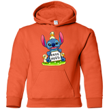 Sweatshirts Orange / YS Stitch Hug Youth Hoodie