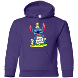 Sweatshirts Purple / YS Stitch Hug Youth Hoodie