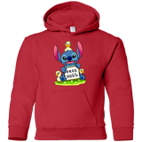 Sweatshirts Red / YS Stitch Hug Youth Hoodie