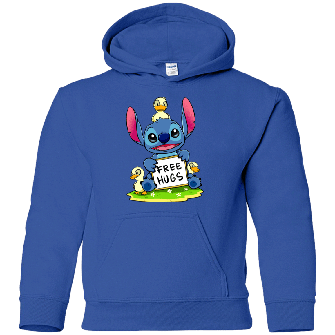 Sweatshirts Royal / YS Stitch Hug Youth Hoodie