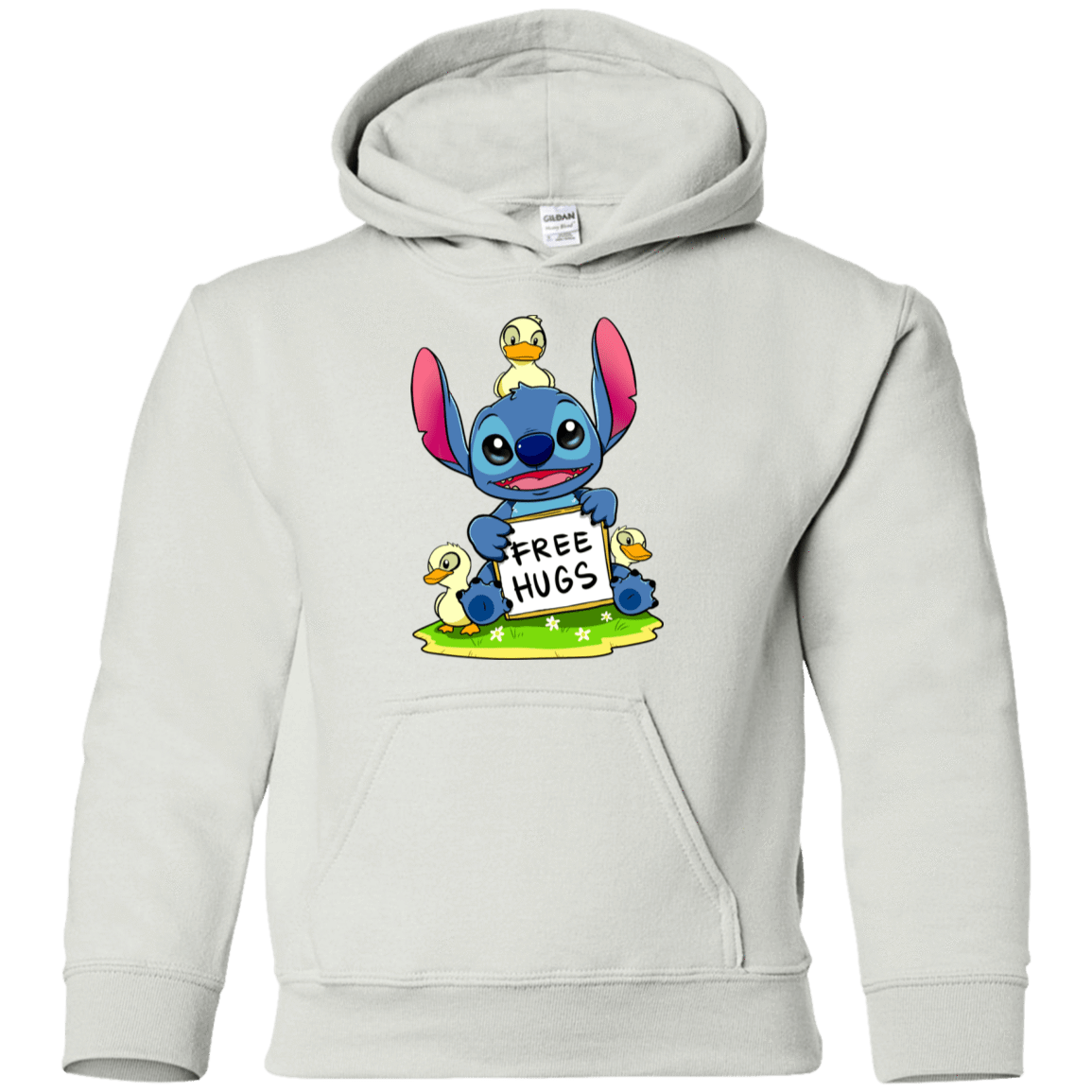 Sweatshirts White / YS Stitch Hug Youth Hoodie