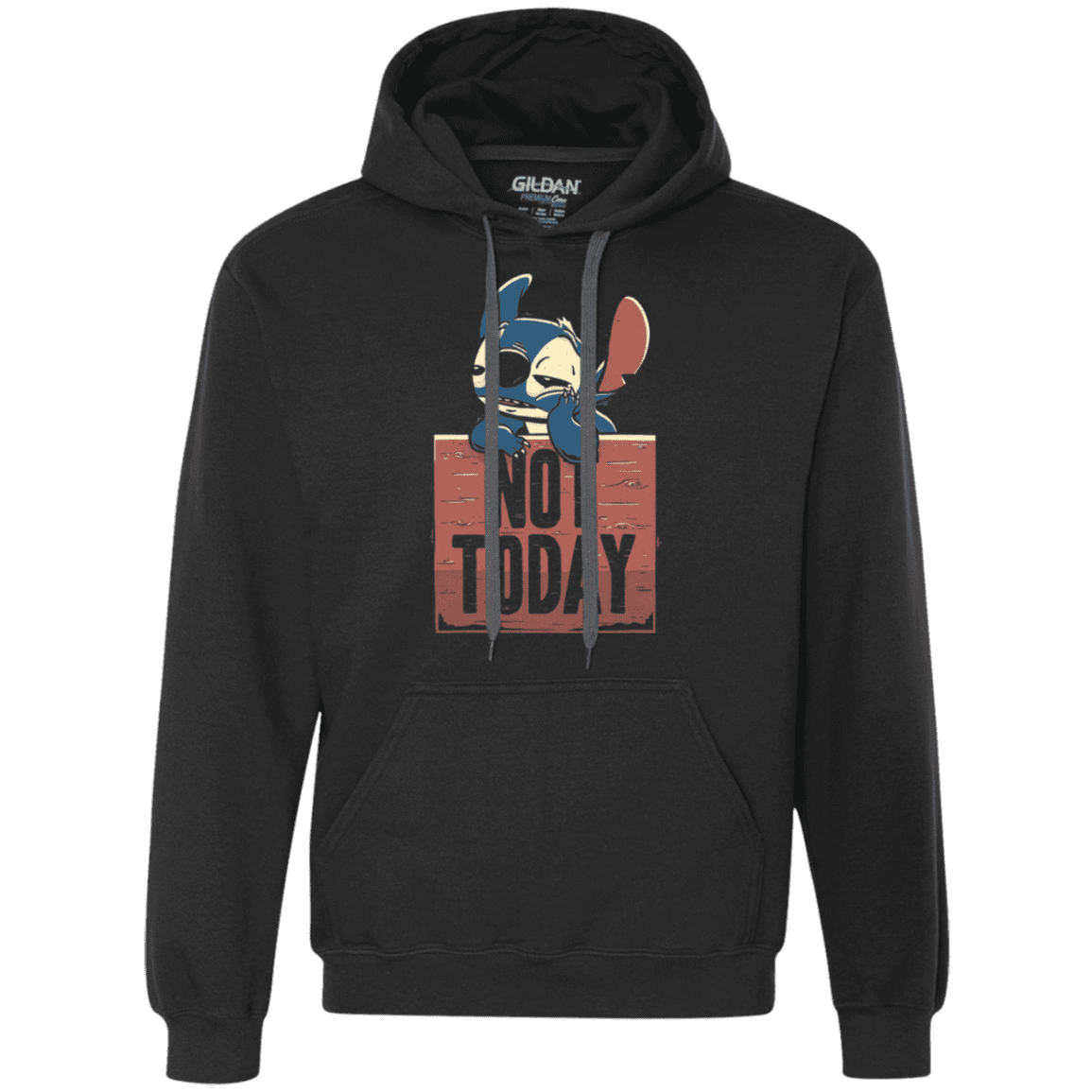 Sweatshirts Black / S Stitch Not Today Premium Fleece Hoodie