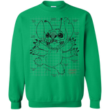 Sweatshirts Irish Green / S Stitch Plan Crewneck Sweatshirt