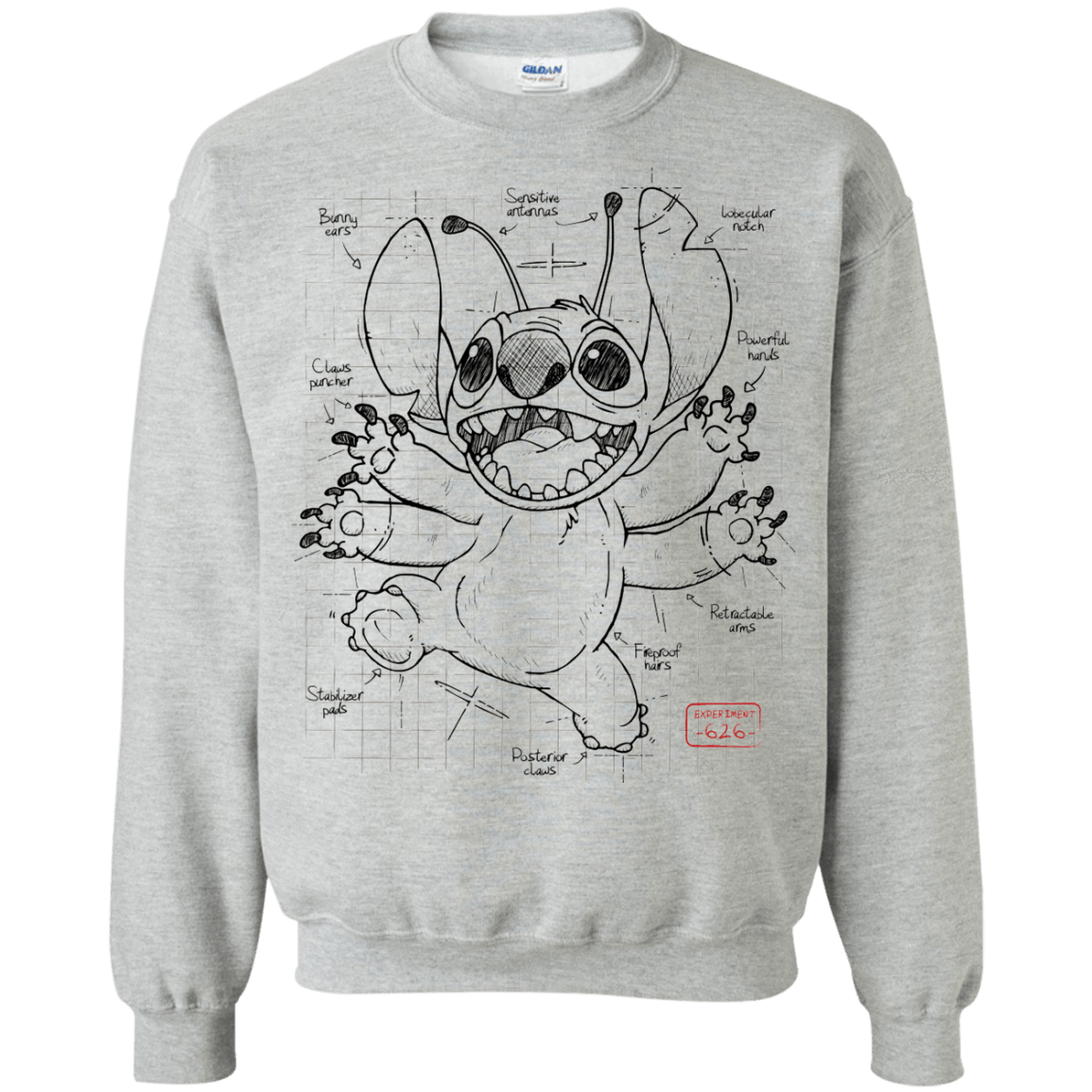 Sweatshirts Sport Grey / S Stitch Plan Crewneck Sweatshirt