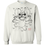 Sweatshirts White / S Stitch Plan Crewneck Sweatshirt