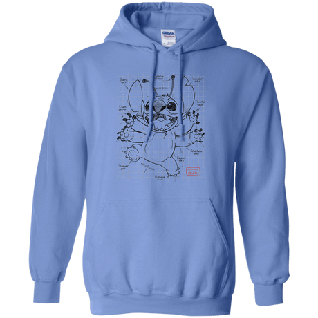Sweatshirts Carolina Blue / S Stitch Plan Pullover Hoodie