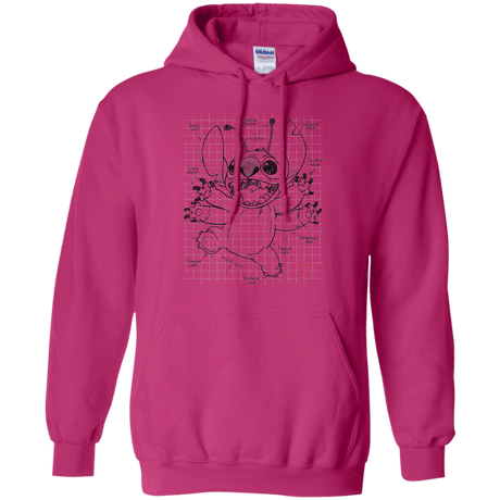 Sweatshirts Heliconia / S Stitch Plan Pullover Hoodie