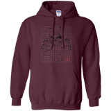 Sweatshirts Maroon / S Stitch Plan Pullover Hoodie