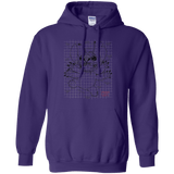 Sweatshirts Purple / S Stitch Plan Pullover Hoodie