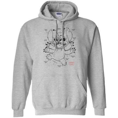 Sweatshirts Sport Grey / S Stitch Plan Pullover Hoodie