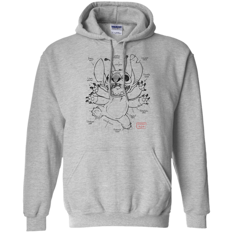 Sweatshirts Sport Grey / S Stitch Plan Pullover Hoodie