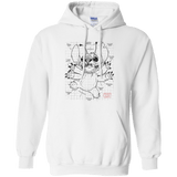 Sweatshirts White / S Stitch Plan Pullover Hoodie