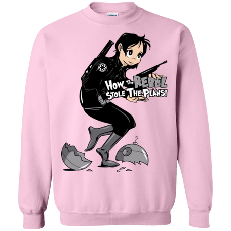 Sweatshirts Light Pink / Small Stolen Plans Crewneck Sweatshirt