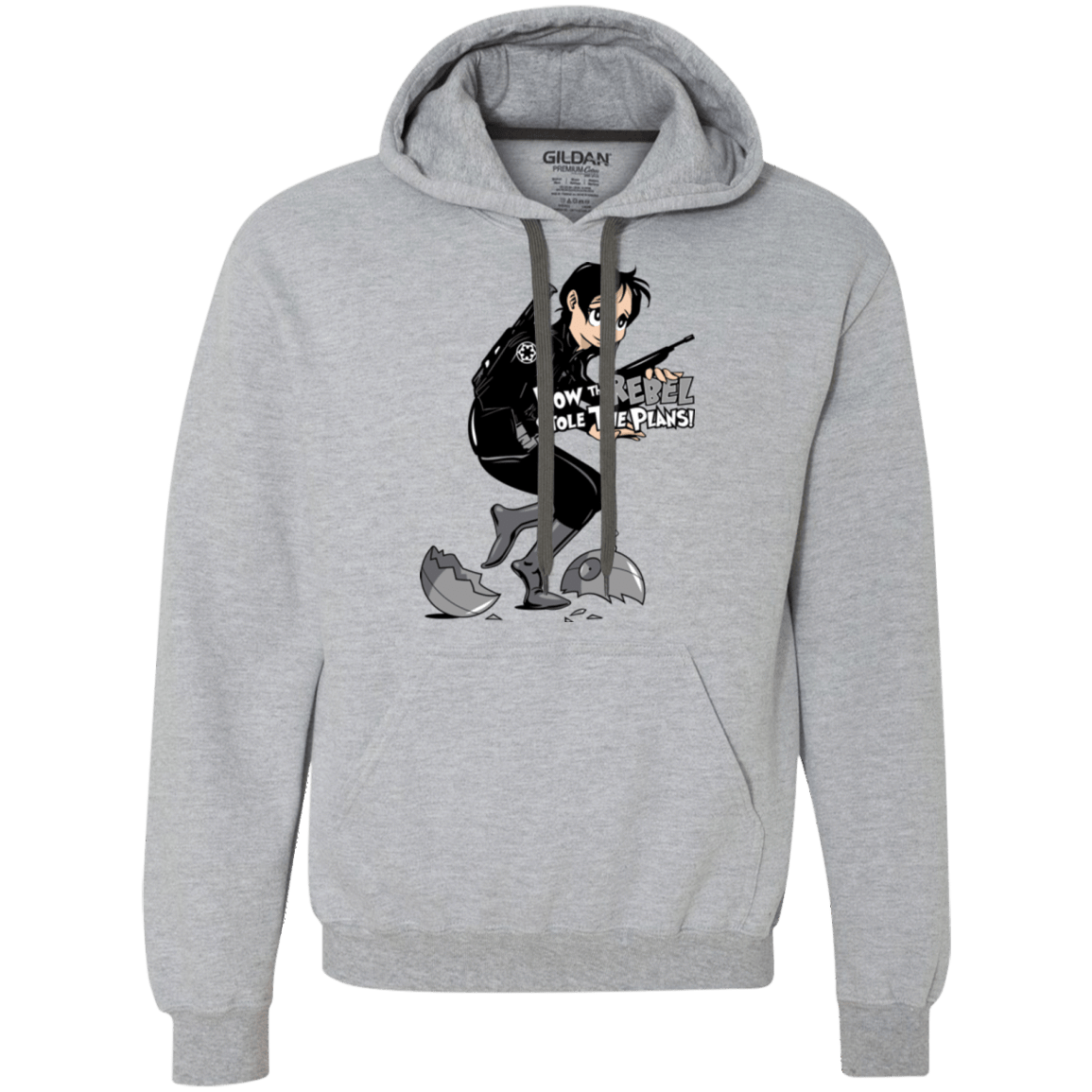 Sweatshirts Sport Grey / Small Stolen Plans Premium Fleece Hoodie