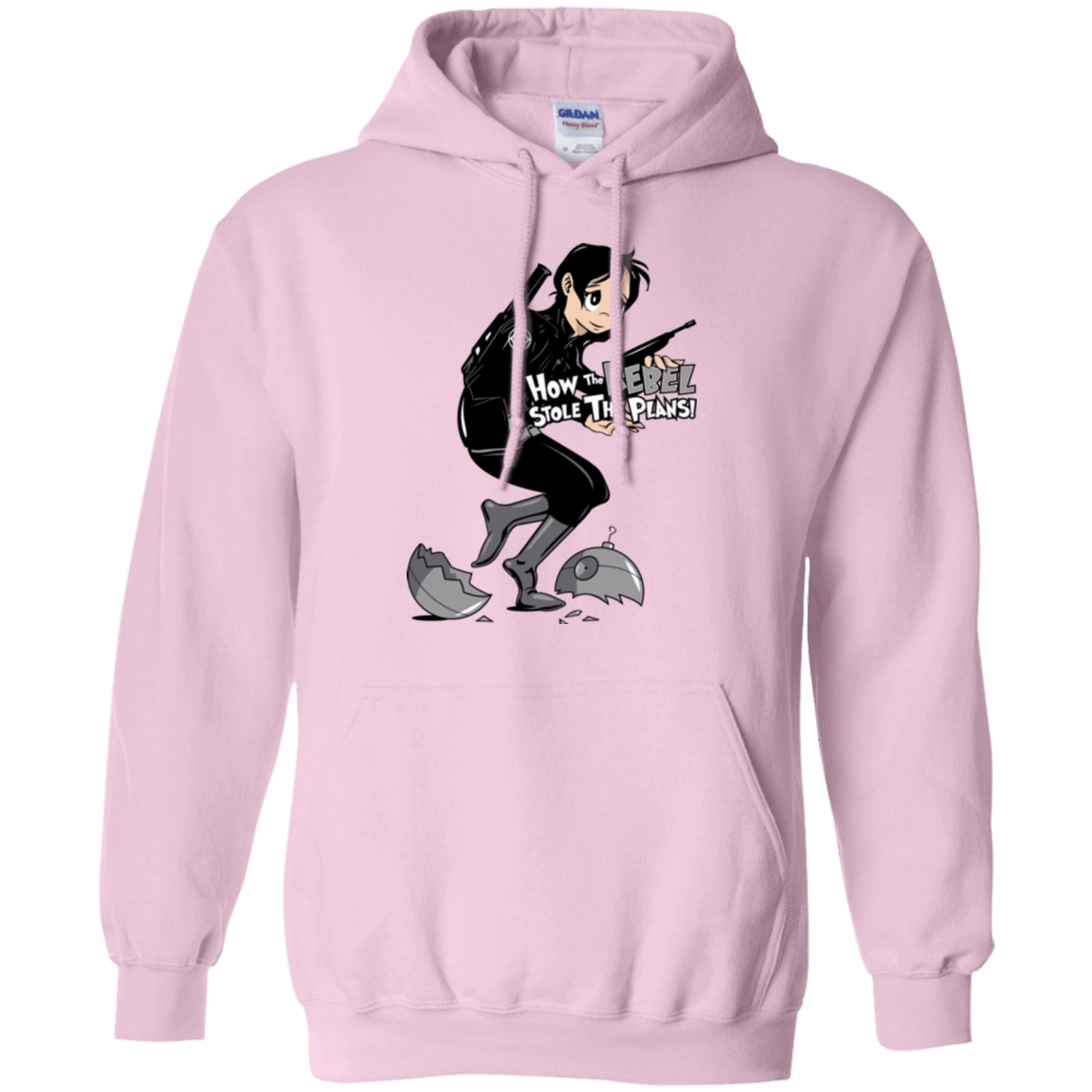 Sweatshirts Light Pink / Small Stolen Plans Pullover Hoodie