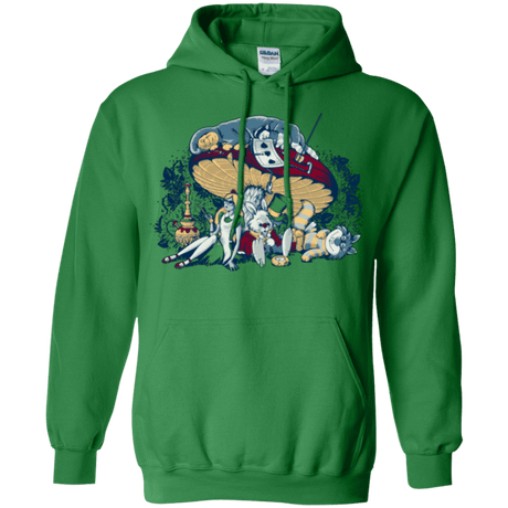 Sweatshirts Irish Green / Small STONED IN WONDERLAND Pullover Hoodie