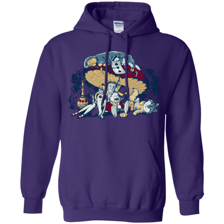 Sweatshirts Purple / Small STONED IN WONDERLAND Pullover Hoodie